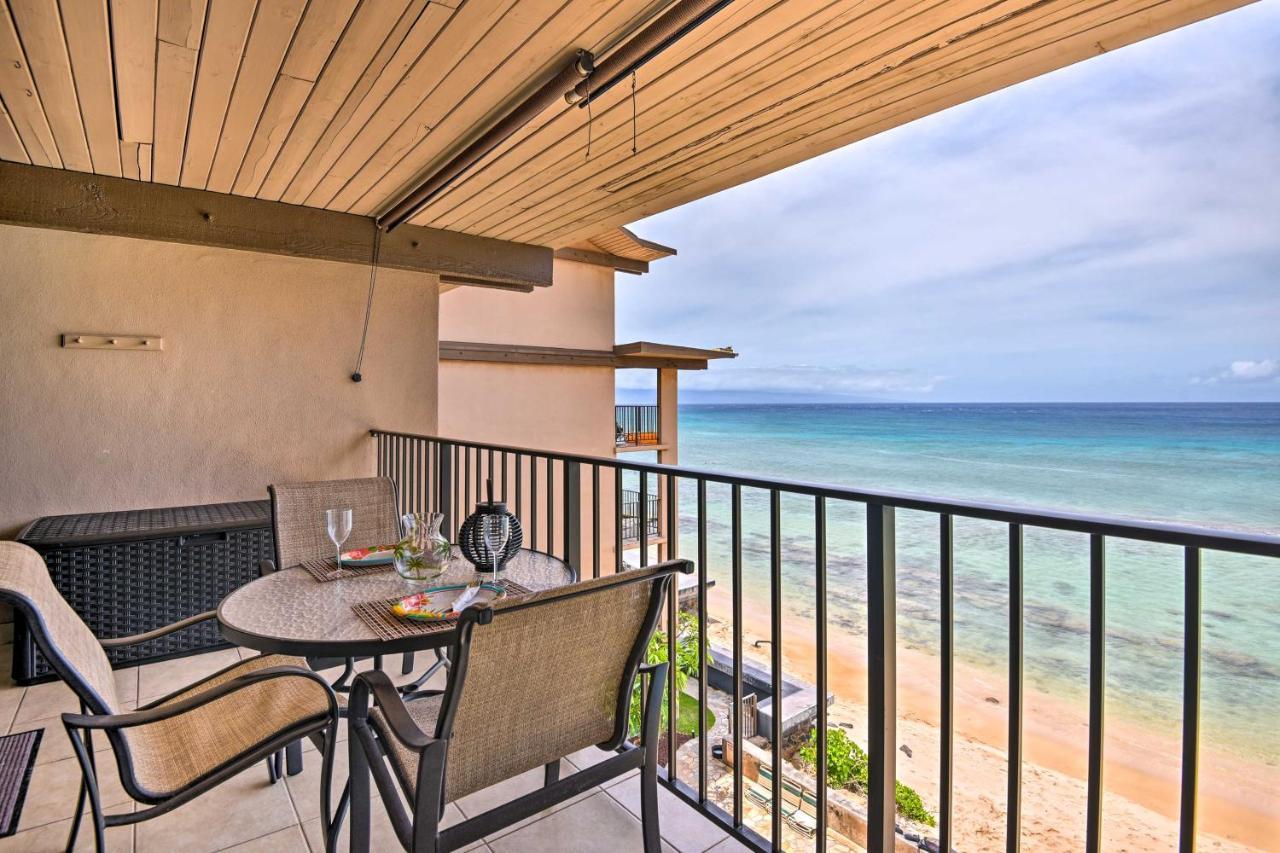 Beachfront Lahaina Condo - Featured On Hgtv! Кахана Экстерьер фото