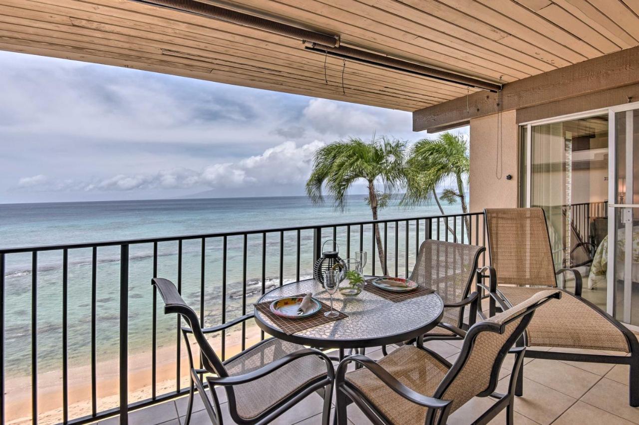 Beachfront Lahaina Condo - Featured On Hgtv! Кахана Экстерьер фото